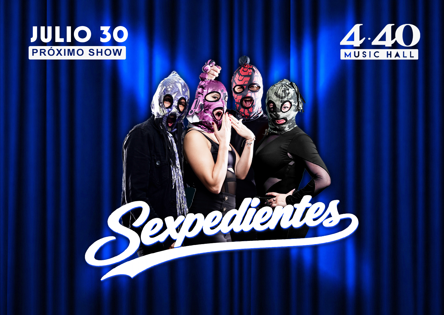 Preventa Show Julio 30 en 440 Bogotá