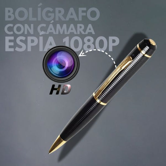 Bolígrafo Con Cámara Espía 1080p